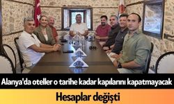 Alanya'da oteller o tarihe kadar kapılarını kapatmayacak