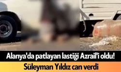 Alanya'da patlayan lastiği Azrail'i oldu! Süleyman Yıldız can verdi