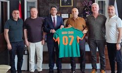 Alanyaspor'dan Sadık Çimen'e hayırlı olsun ziyareti
