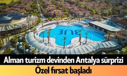 Alman turizm devinden Antalya sürprizi