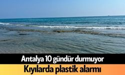 Antalya 10 gündür durmuyor: Kıyılarda plastik alarmı