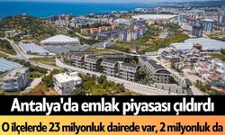 Antalya'da emlak piyasası çıldırdı: O ilçelerde 23 milyonluk dairede var, 2 milyonluk da