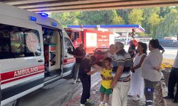 Antalya'da kazayı hafif sıyrıklarla atlattı