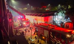 Antalya'da otel lojmanında yangın çıktı