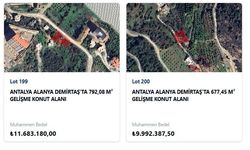 Alanya'da devlet arsa satıyor