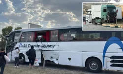 Kırıkkale'de zincirleme kaza: 1 yaralı