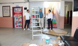 Alanya'da okullarda yeni dönem hazırlıkları sürüyor