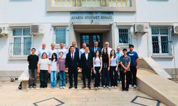 Türkiye şampiyonları Alanya Kaymakamı Öztürk’ü ziyaret etti