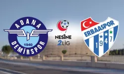 Adana Demirspor - Erbaaspor maçı hangi kanalda? CANLI İZLE