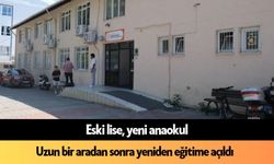 Eski lise, yeni anaokul