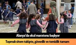 Alanya'da bugün okul maratonu başlıyor