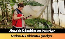 Alanya tarımda öncü oluyor: Seraların haritası çıkarılıyor