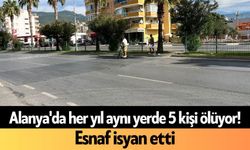 Alanya'da her yıl aynı yerde 5 kişi ölüyor! Esnaf isyan etti