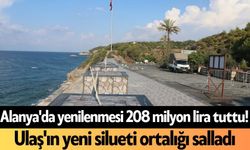 Alanya'da yenilenmesi 208 milyon lira tuttu! Ulaş'ın yeni silueti ortalığı salladı