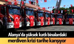 Alanya’da yüksek katlı binalardaki merdiven krizi tarihe karışıyor