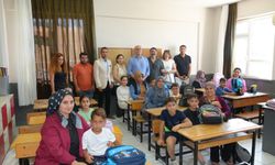 Alanya'nın kırsalındaki birinci sınıf öğrencilere belediyeden sürpriz destek