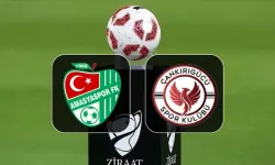 Amasyaspor FK-Çankırıgücü maçı hangi kanalda? CANLI İZLE