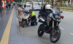 Antalya'da arkadaşından emanet motor aldı, ehliyeti gitti