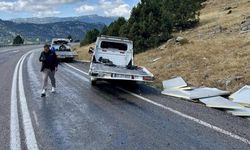Antalya'da farklı saatlerde aynı yerde kaza