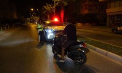 Antalya'da motosiklet sürücüsünün ihlallerinin bedeli ağır oldu