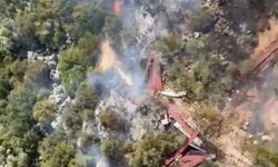 Antalya'da orman yangını: Müdahalesi sürüyor