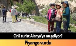 Çinli turist Alanya'ya mı geliyor? Piyango vurdu