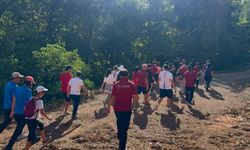 Gazipaşa'da spor için yürüdüler