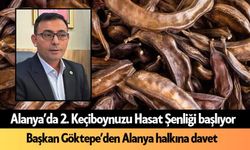 Alanya'da 2. Keçiboynuzu Hasat Şenliği başlıyor