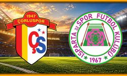 Çorluspor 1947 - Isparta 32 Spor maçı hangi kanalda? CANLI İZLE