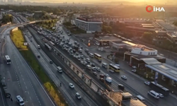 İstanbul’da okulun ilk günü trafik yoğunluğu yüzde 53’e çıktı
