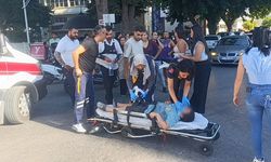 Manavgat'ta kaza kamerada! Yaralılar hastaneye kaldırıldı
