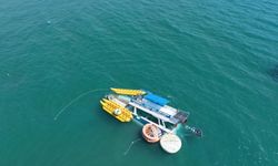 Manavgat'ta tur teknesi batmaya başladı! O anlar kamerada