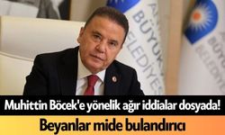 Muhittin Böcek'e yönelik ağır iddialar dosyada! Beyanlar mide bulandırıcı