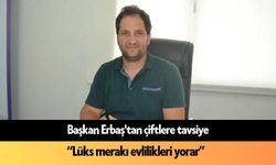 Başkan Erbaş'tan çiftlere tavsiye: “Lüks merakı evlilikleri yorar”