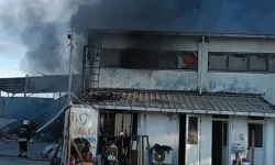 Son dakika l Tekirdağ'da tesiste yangın çıktı