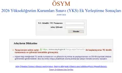 YKS ek yerleştirme sonuçları açıklandı