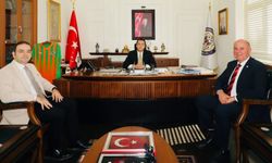 Yeni Parti’den ilk ziyaret Kaymakam Öztürk’e