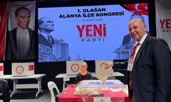 Yeni Parti Alanya İlçe Başkanı seçilen Bülent Kandemir’den ilk mesaj