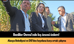 Benliler Deresi’nde kış öncesi önlem! Alanya Belediyesi ve DSİ’den heyelana karşı ortak çalışma