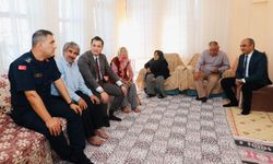 Alanya Kaymakamı aile ziyaretlerini sürdürüyor