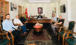 Alanya’da yeni kurulan dernekten kaymakama ziyaret