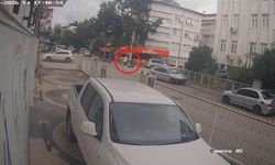 Antalya'da kazayı 3 saniye ile atlattı