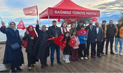Antalya’da Yağmur Engel Olamadı: BTP’den Cumhuriyet Coşkusu