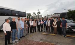 Kaymakam Öztürk’ten otogar esnafı ve yeni derneğe ziyaret