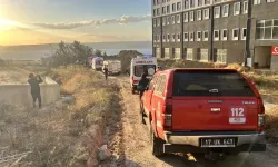 ÇOMÜ kampüsünde toprak kayması
