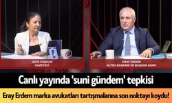Canlı yayında 'suni gündem' tepkisi: Eray Erdem marka avukatları tartışmalarına son noktayı koydu!