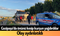 Gazipaşa'da önünü kesip kurşun yağdırdılar