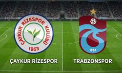 Rizespor-Trabzonspor maçının ilk 11’leri belli oldu!