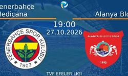 Fenerbahçe Medicana-Alanya Belediyespor maçı hangi kanalda?