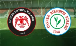 Arca Çorum FK – Çaykur Rizespor maçı hangi kanalda?